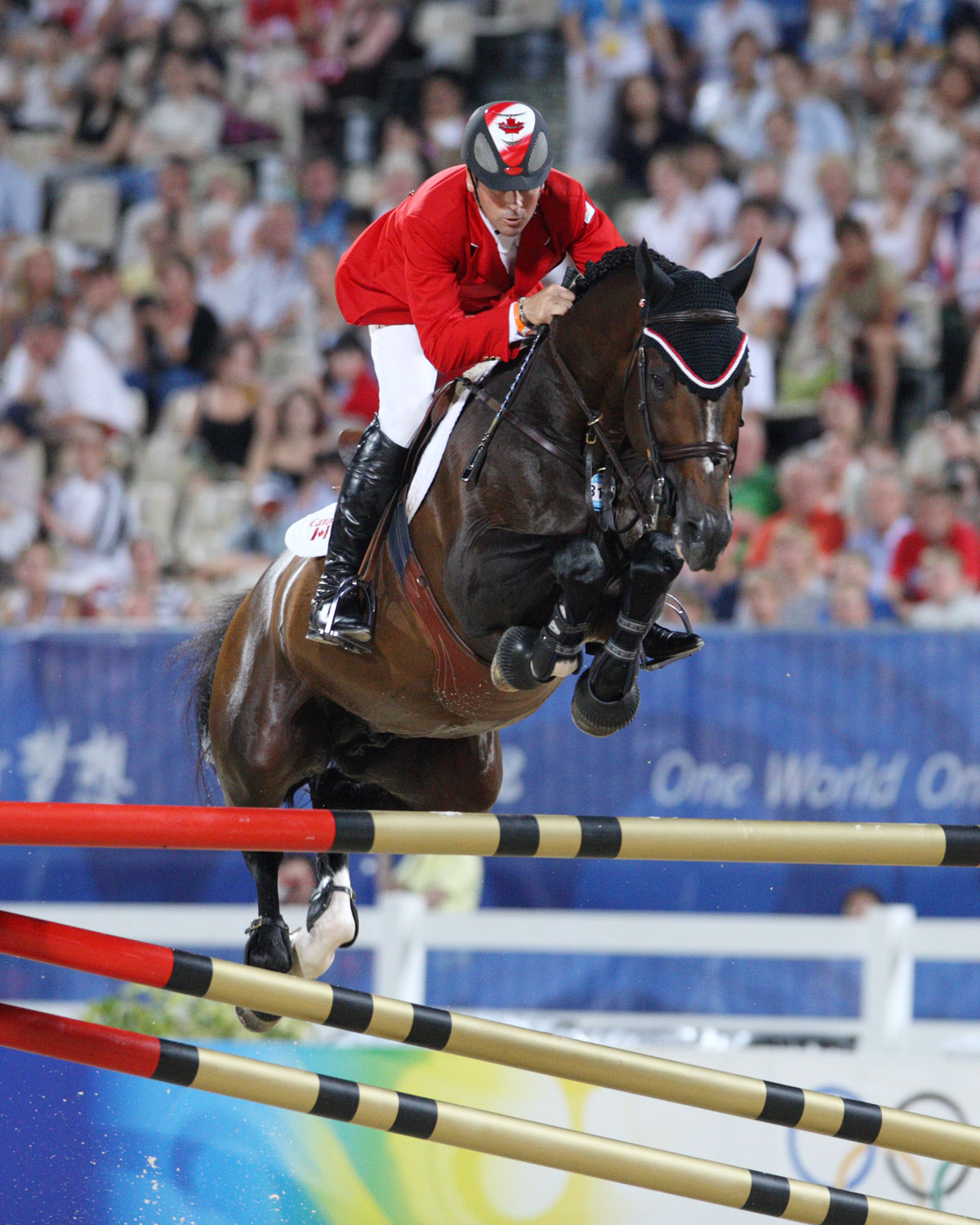Canadian Show Jumping Team Tied For Fourth At 2008 Olympic